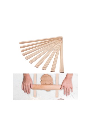 Suntek Ölçüm Şeritleri Yemek Hafif Bisküviler Ahşap Stil-a