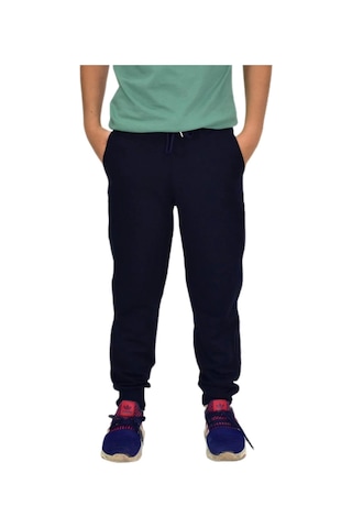 Çocuk Eşofman Altı Paça Manşetli Kız Erkek Bgl-st04726 Lacivert