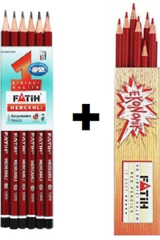 Fatih Mercanlı Kurşun Kalem 12 Adet Kırmızı Kurşun Kalem 12 Adet Fatih Mercanlı Kurşun Kalem 12 Adet Kırmızı Kurşun Kalem 12 Adet