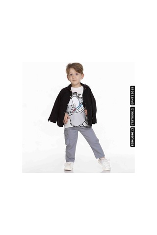 Xo Kids Erkek Tişört 1-4 Yaş 1614 Etst09012 Ekru