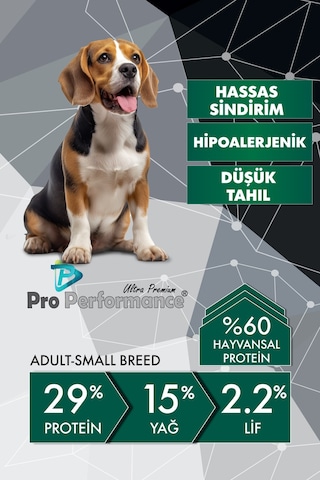 Pro Performance Adult Dog Küçük Irk Kuzulu Ve Yabanmersinli 12kg
