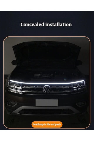 Dacia Dokker Kaput Ledi, Gündüz Ledi, Silikon 150cm Beyaz Km