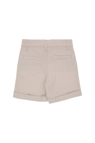 U.S. Polo Assn. Kız Çocuk Bej Cepli Dokuma Şort 50309143-VR011