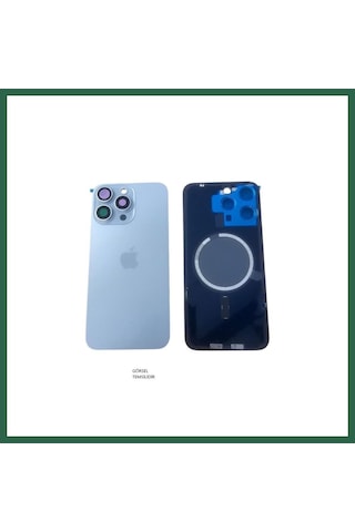 Vıntessy İphone 15 Pro Uyumlu Arka Pil Kapağı Full Nfc Li Lensli Bzs01 Çok Renkli