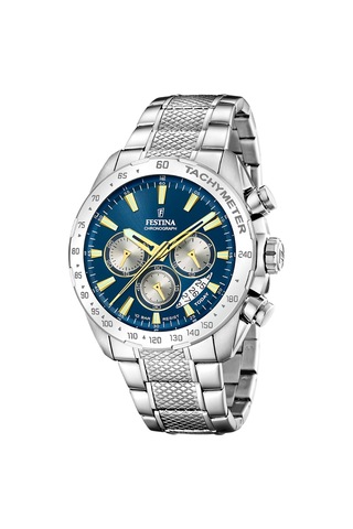 Festına F20668/5 Tımeless Chronograph Erkek Kol Saati Gri
