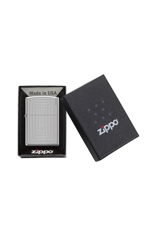 Zippo Çakmak 200squraecspıral Desıgn 1 Numara Gri