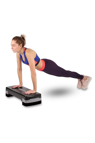 Spor Byfit 3 Kademeli Kaymaz Taban Fitness Egzersiz Step Tahtası