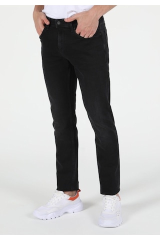 Vikingsjeans 310 Erkek Siyah Pantolon Jeans Slimfit Siyah