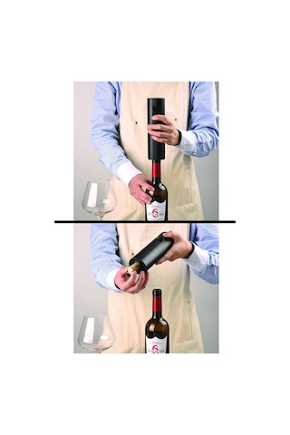 Kiwi KWO-7108 Otomatik Tirbuşon Siyah