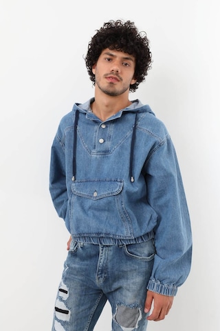 Keepout Erkek Jean Sweatshirt Mavi 001