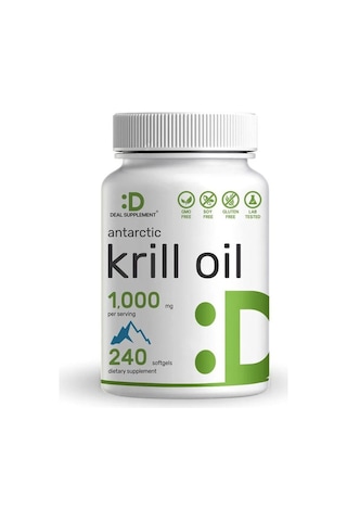 Antarctic Krill Oil, 1,000mg Per Serving, 240 Softgels