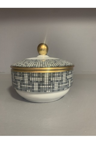 Fermato Porselen Kapaklı Şekerlik Honey Serisi Çok Renkli