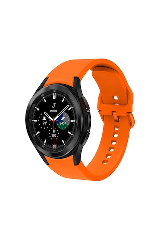 Galaxy Watch 4 Classic 42mm Krd-50 Uyumlu Mkst Kordon-turuncu