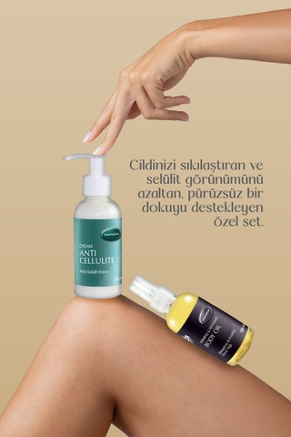 Mecitefendi Selülit Kremi + Vücut Bakım Sıkılaştırıcı Yağ