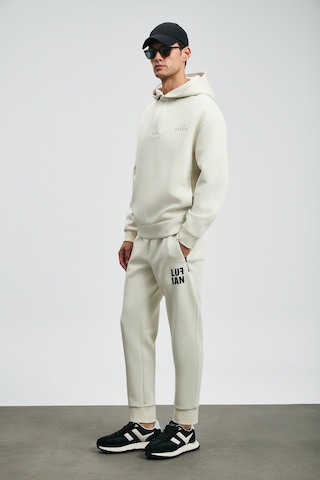 Lufian Road Erkek Sweatshirt Kırık Beyaz Kırık Beyaz 112030180100510 Beyaz