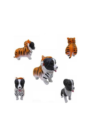 Dress Your Puppy Kostümlü Esneyen Figürler Köpek Kaplan Border Co