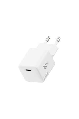 Bix Bx1p32g Gan Teknolojili Apple iPhone & Android Uyumlu 30w Type-c Pd Hızlı Şarj Cihazı Beyaz