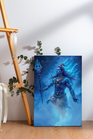 Lord Shiva Kanvas Tablo
