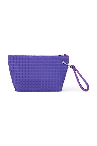 Bilik Deri Scuba Mor Kadın Portföy & Clutch Çanta Yeliz Mor