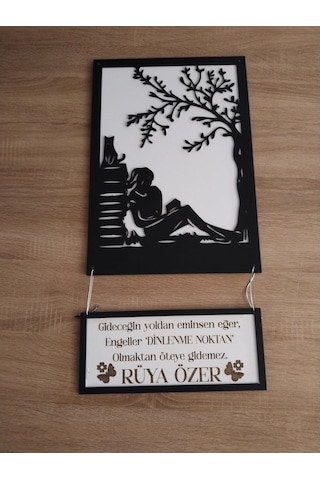 Genç Kızlar İçin Özel Duvar Süsü Kişiye Özel İsim Yazılacaktır