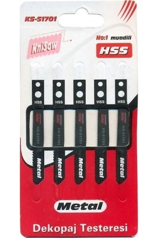 Knisaw Ks51718 Dekupaj Testere Bıçağı