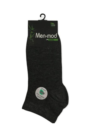 Menmod 12 Li Bambu Dikişsiz Kısa Patik Erkek Çorabı 001