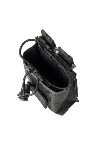 Geeksen Kask Telsizi Açık Hava Sporları Taktik Telsiz Çantası Radyo Aksesuar Çantası Çok Fonksiyonlu Alet Çantası Taktik Çanta Siyah