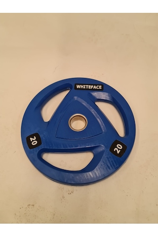 Whiteface Olimpik Plaka 20 KG Mavi