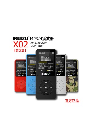 Maiyame Ruızu X02 Spor Mp3 Çalar 16gb Siyah - Ses Kaydı Fonksiyonu, Dokunmatik Ekran Ve Kaliteli Ses Performansı