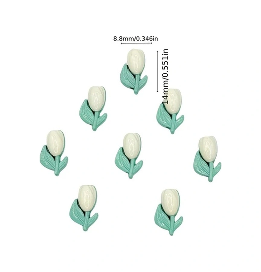 Trendooze 5 Adet Çok Renkli Boncuk Lale Yıldız Dizisi Dıy Bileklik Kolye Anahtarlık