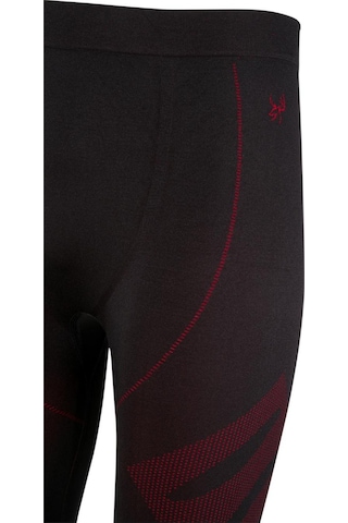 2as Erkek Heatwave Seamless Baselayer Alt İçlik Siyah/kırmızı 001