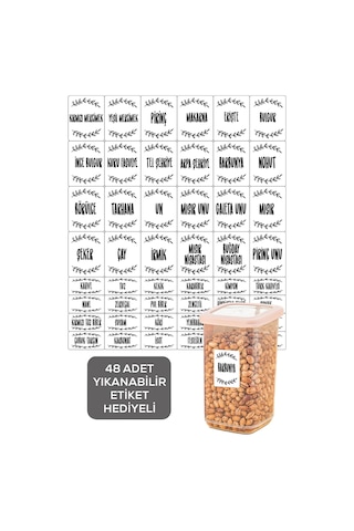 Meleni Home 24'lü Rosie Küçük Boy Silikon Kapaklı Kare Erzak Saklama Kabı Seti 24x 500 ML Baharatlık Seti Pembe