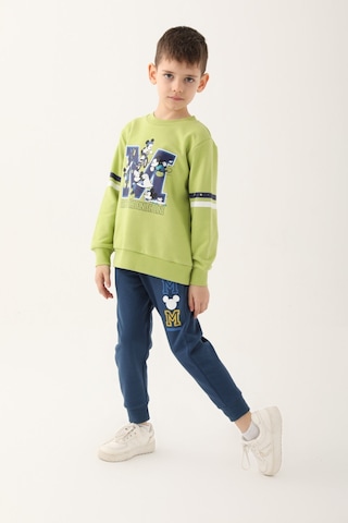 Mickey Mouse D4820-3 Çocuk Fıstık Yeşili Eşofman Takımı