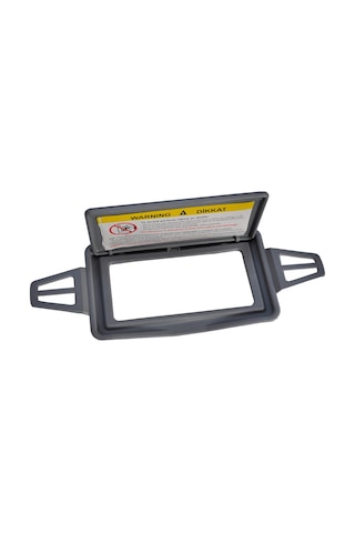 Mercedes E Class W211 2003-2009 için Güneşlik Ayna Kapağı Gri Ren