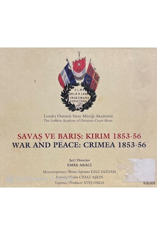 Plak Değildir Cd Dir Cd Savaş Ve Barış: Kırım 1853-56 Cd