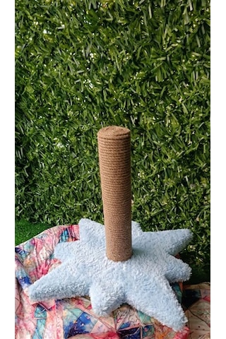 Dekoratif Yıldız Kedi Tırmalama Tahtası - Yavru Ve 1 Yaş