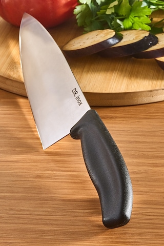 Dr. Inox Şef Bıçağı 33 Cm Siyah Siyah