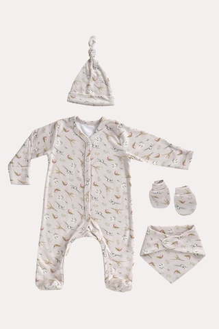 Mama Padre Tulip Yenidoğan Mini Set - 3 Parça Renkli - 861046999 Renkli