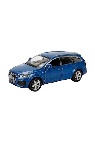 1:32 Rmz City Jeep Serisi Die Cast Çek Bırak Model Araba - Mavi Audi Q7 V12