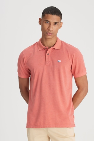 Lee Polo Yaka Tshirt Kırmızı Erkek Kısa Kol T-shirt 000000000101982725