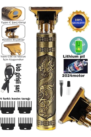 Şarjlı Tıraş Makinesi Traş Saç Sakal Kol Bacak Yanak Koltuk Altı Vücut Sıfır Kesim 1500 Mah 1 - 2 Saat
