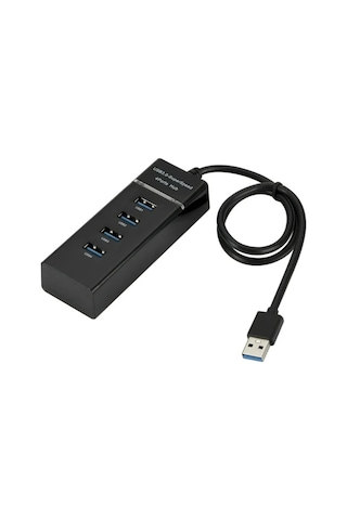 Gajeena Usb 3.0 4 Port Hub - 5gbps Hızlı Veri Transferi, Usb 2.0/1.1 Uyumlu, Taşınabilir, Plug & Play Bilgisayar Port Genişletici
