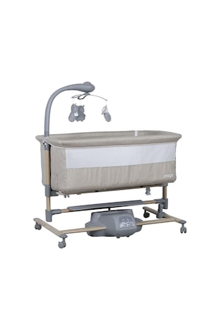 Prego Carmela Elektrikli Anne Yanı Beşik - Bej