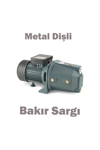 Jet100 Pro Bakır Sargı 1.5 Hp Su Pompası Motoru 8 Mt Emiş 48 Mt B