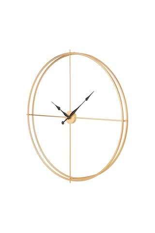 Mudo Home Clara Gold Duvar Saati 90cm Altın