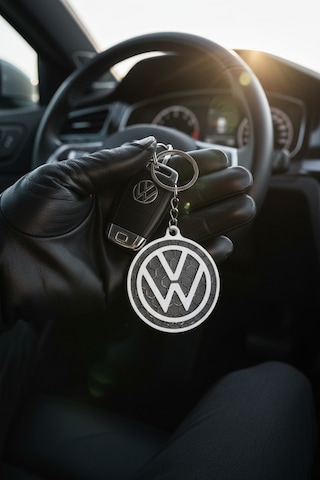Volkswagen Logo Anahtarlık 3d Baskı Vw Uyumlu Şık Araç Anahtarlığı