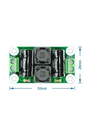 0-50V 4A DC Güç Kaynağı Filtresi Gürültü Bastırıcı Azaltıcı Filtr