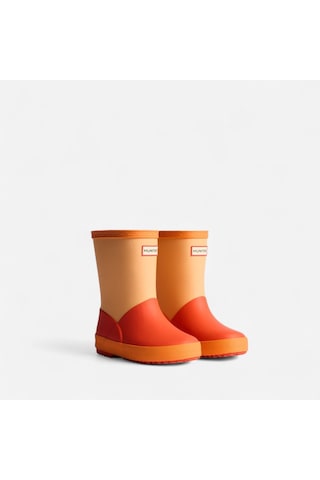 Hunter Originals Wellington Termal Çocuk Turuncu Bot Çocuk Summit Rise Peach/ Aurora Orange/ Lava Red Bot Hfrk0034252-pr