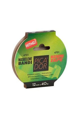 Picador Maskeleme Bandı Askılı Hotmelt 12x40 M