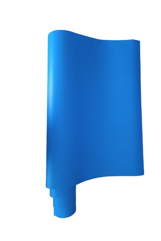 Mat Mavi Renk Dayanıklı Araç Motor Mobilya Folyosu 126c X 30 Cm
